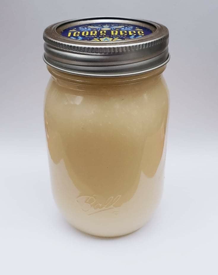 Black Locust (Acacia) Crystallized Honey 3 Lb